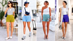 25 Crochet Summer Shorts Outfit Ideas for Poolside Style