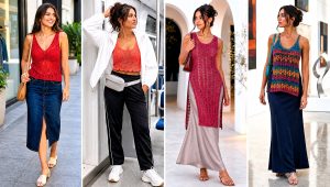 25 Crochet Summer Tank Top Outfit Ideas for Hot Days