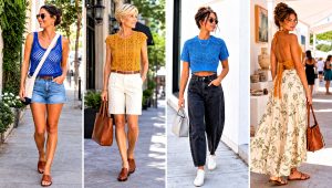 25 Crochet Summer Tops Outfit Ideas with Relaxed Denim