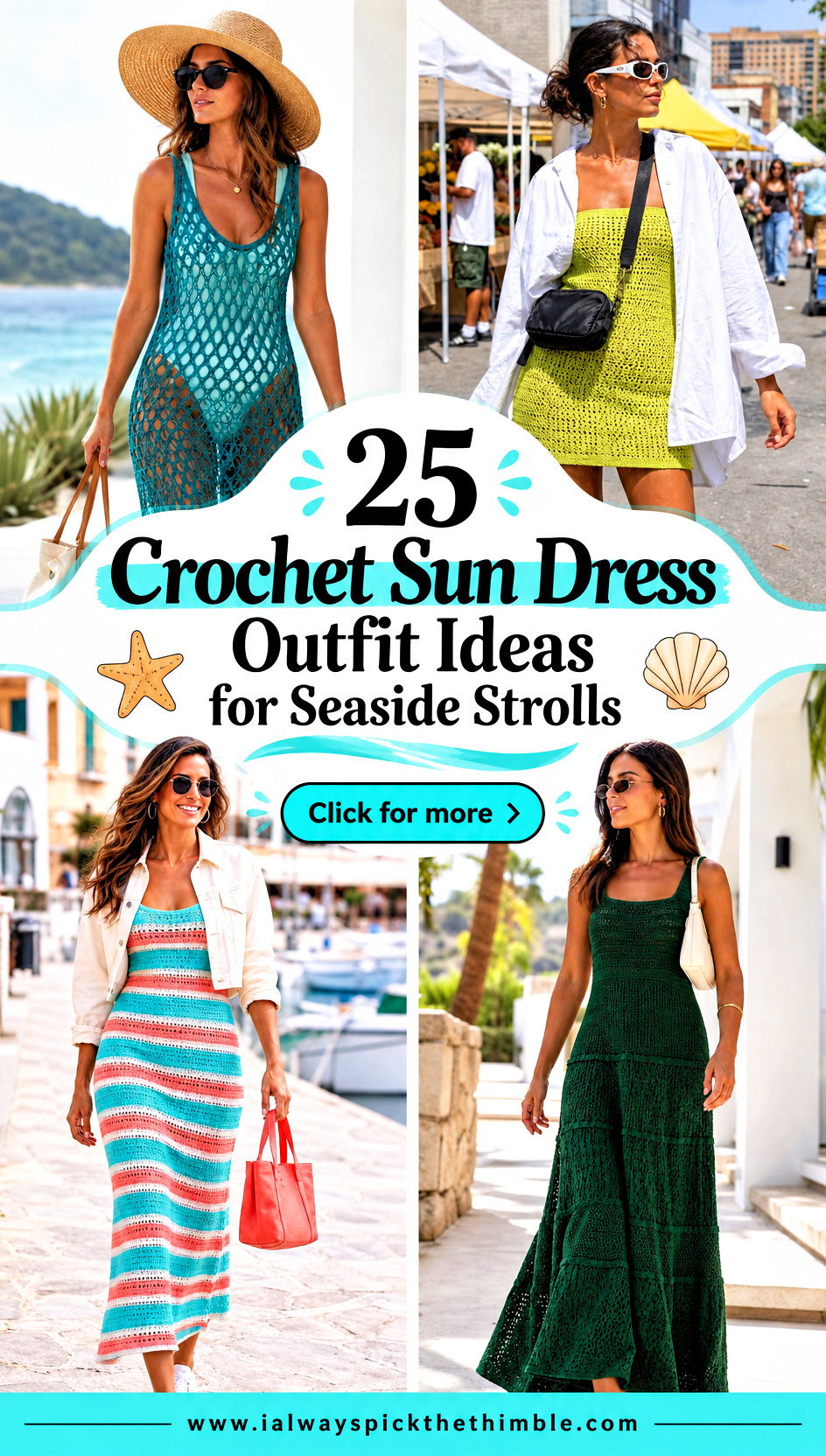25 Crochet Sun Dress Outfit Ideas for Seaside Strolls - 25 Crochet Sun Dress Outfit Ideas for Seaside Strolls
