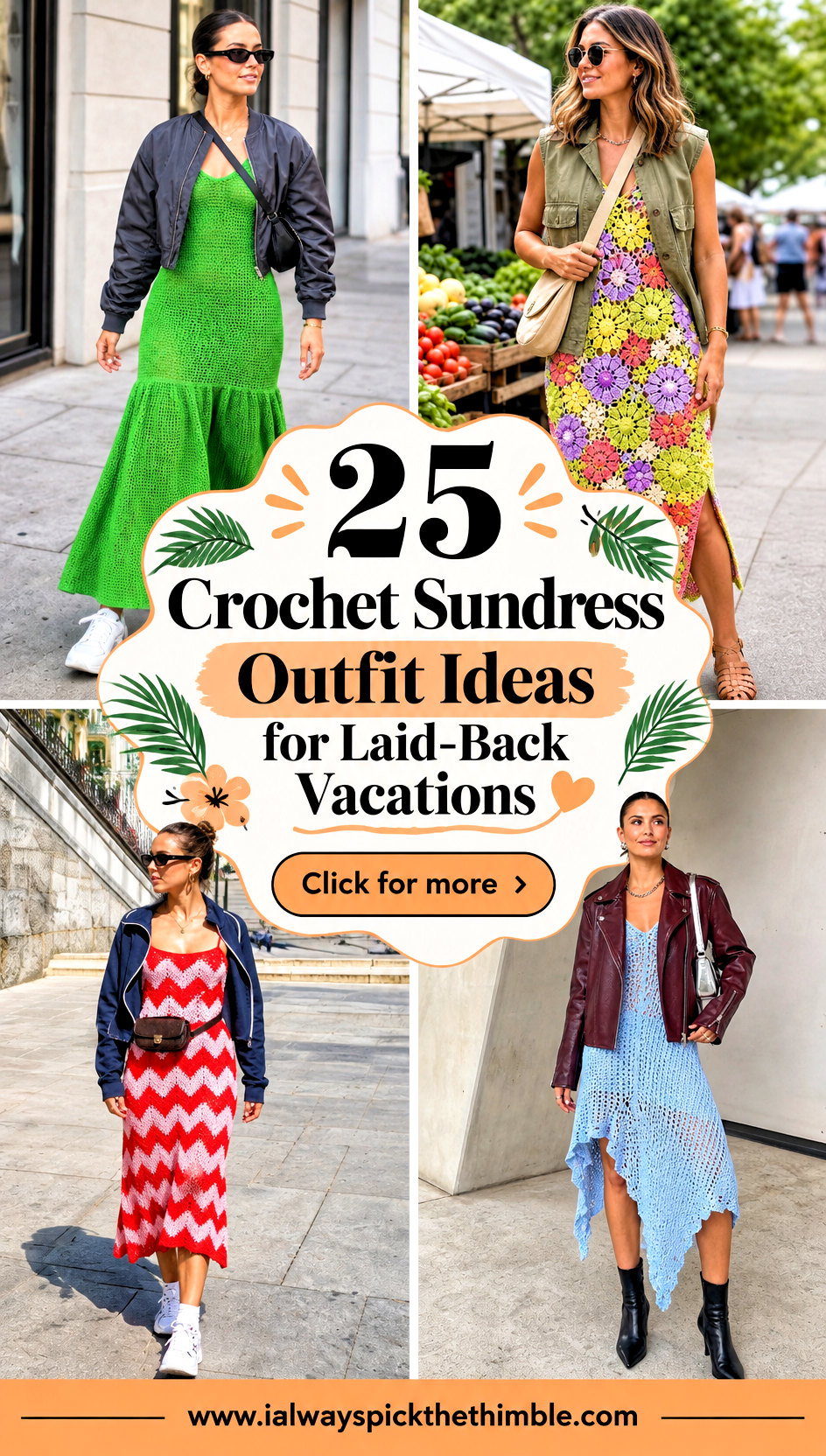25 Crochet Sundress Outfit Ideas for Laid-Back Vacations - 25 Crochet Sundress Outfit Ideas for Laid-Back Vacations
