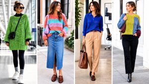 25 Crochet Sweater Design for Women Outfit Ideas for Work