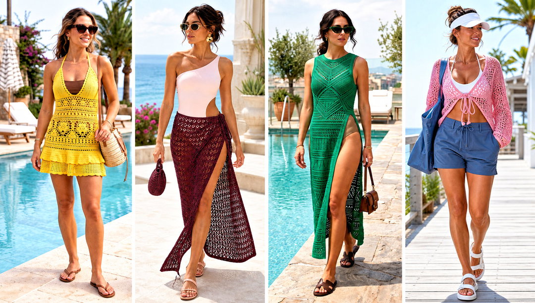 25 Crochet Swimwear Coverup Outfit Ideas for Sunny Getaways