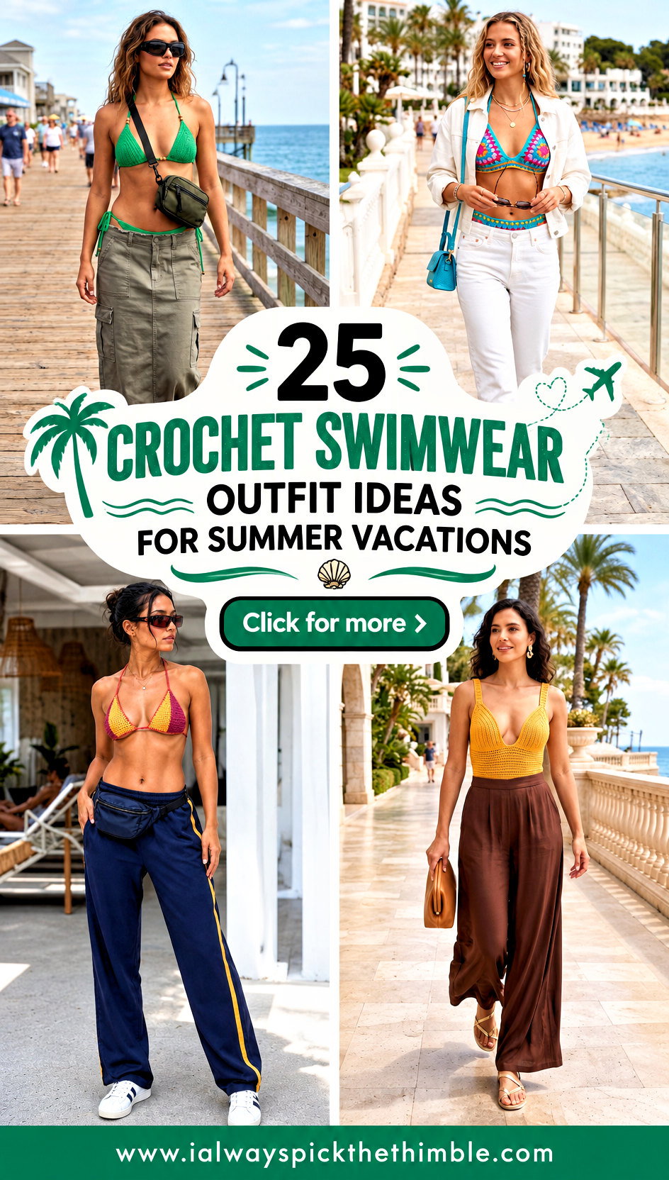 25 Crochet Swimwear Outfit Ideas for Summer Vacations - 25 Crochet Swimwear Outfit Ideas for Summer Vacations