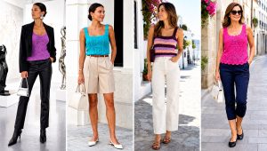 25 Crochet Tank Outfit Ideas for Warm Weather Styling