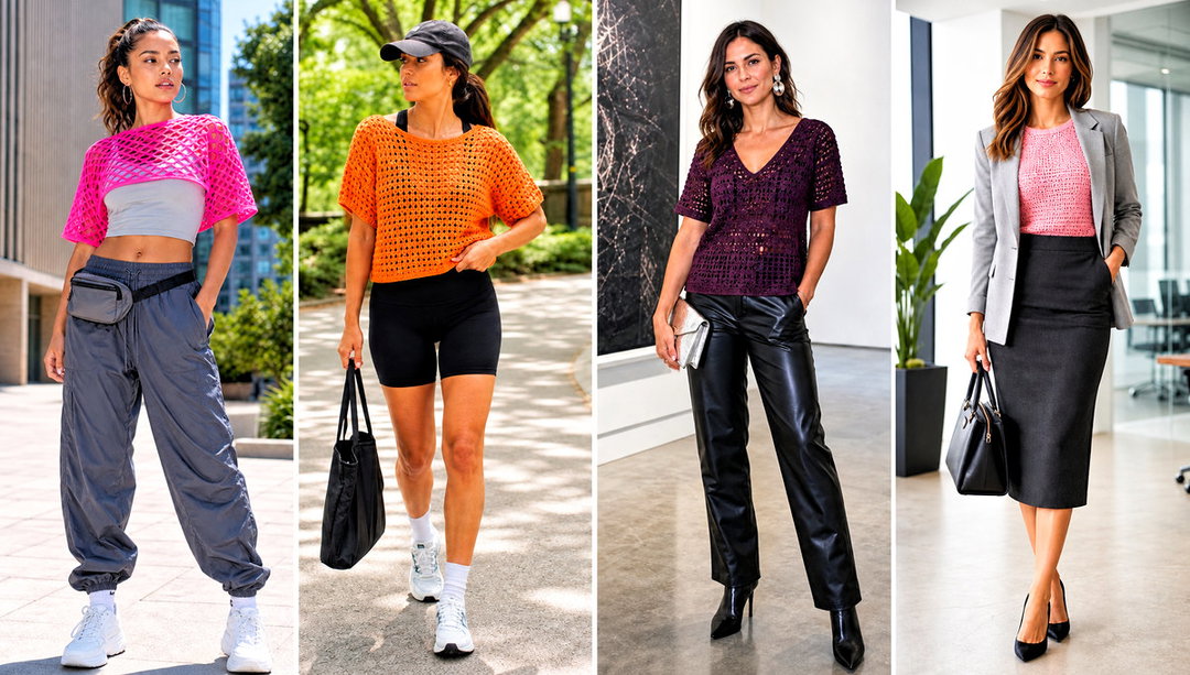 25 Crochet Tee Shirt Outfit Ideas for Everyday Wear