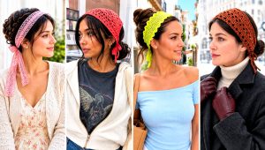 25 Crochet Tie Headband Outfit Ideas for Boho Looks