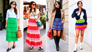 25 Crochet Tiered Skirt Outfit Ideas for Breezy Days