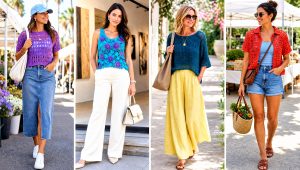 25 Crochet Tops for Summer Outfit Ideas for Hot Days