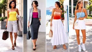 25 Crochet Tube Tops Outfit Ideas for Casual Summer Days
