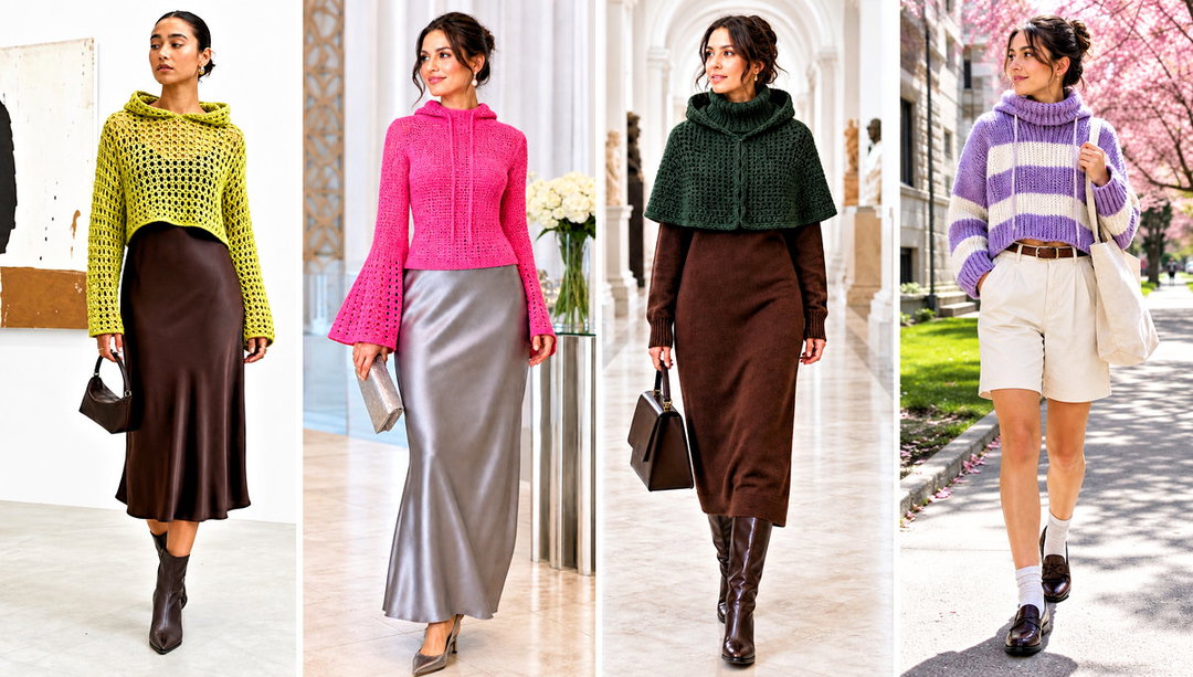 25 Crochet Turtleneck Hoodie Outfit Ideas for Cozy Weekends