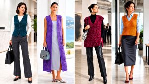 25 Crochet Vest Outfit Ideas for Simple Summer Layers