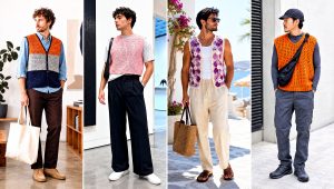25 Crochet Vest for Men Outfit Ideas for Smart Casual Looks