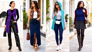 25 Crochet Vests Outfit Ideas for Creative Everyday Style