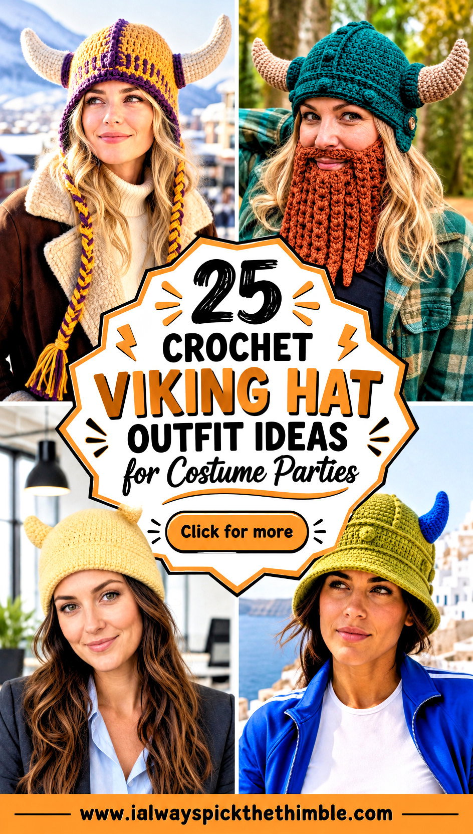 25 Crochet Viking Hat Outfit Ideas for Costume Parties - 25 Crochet Viking Hat Outfit Ideas for Costume Parties