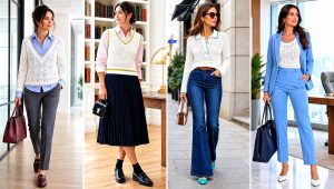 25 Crochet White Sweater Outfit Ideas for Minimal Style