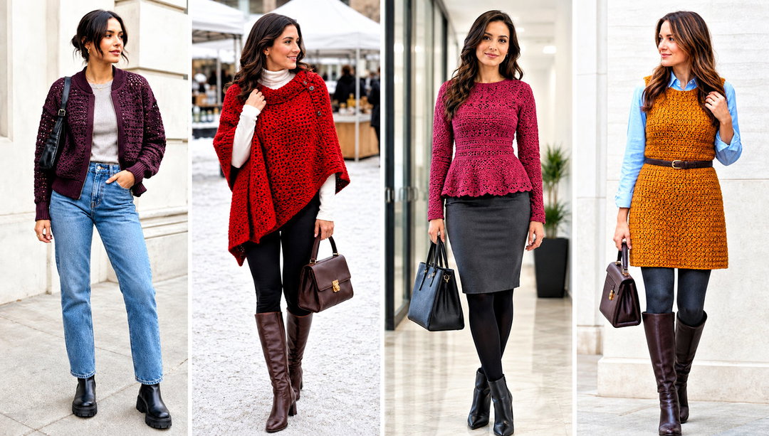 25 Crochet Winter Clothes and Outfit Ideas to Stay Cozy