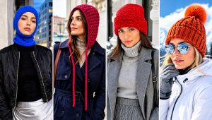 25 Crochet Winter Hats Outfit Ideas for Casual Cold Days