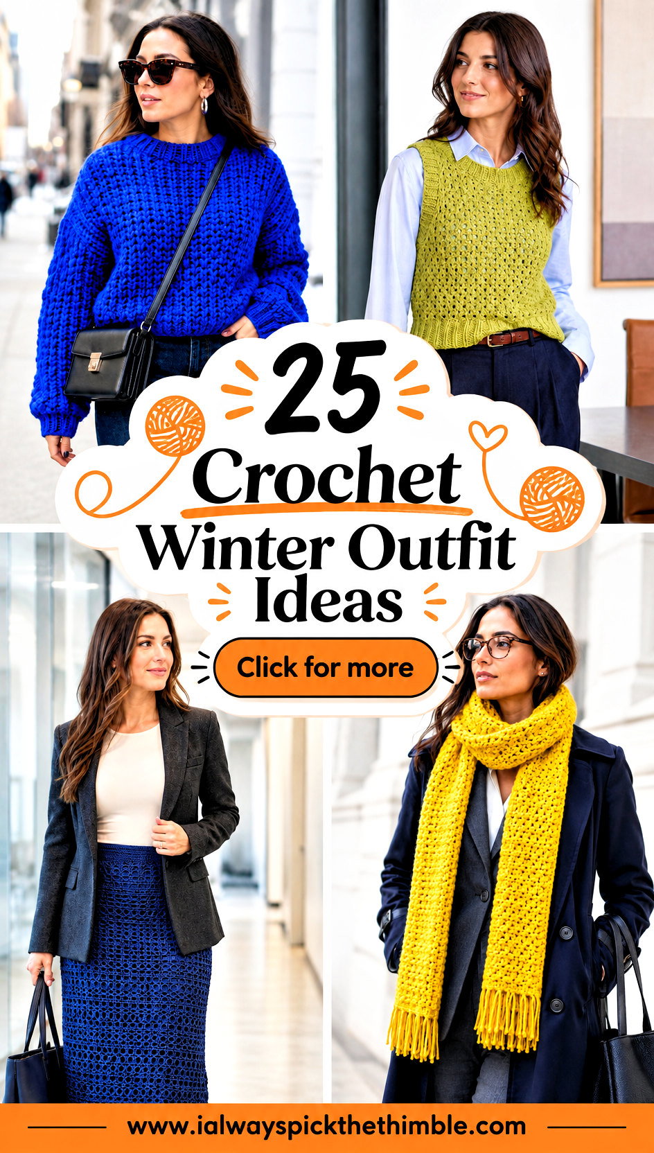 25 Crochet Winter Outfit Ideas for Warm Everyday Style - 25 Crochet Winter Outfit Ideas for Warm Everyday Style