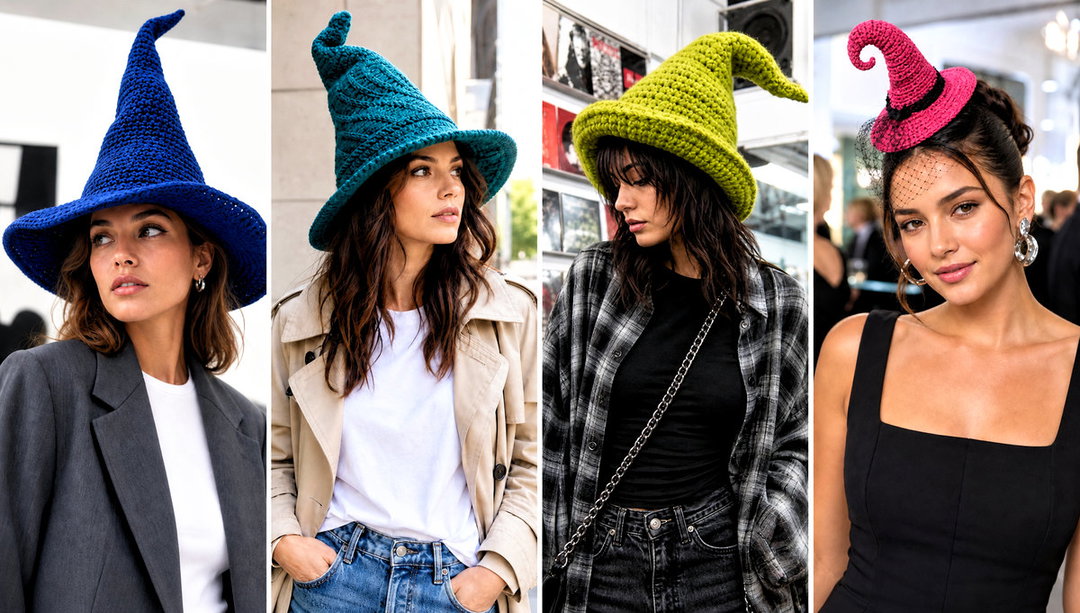 25 Crochet Witch Hat Outfit Ideas for Halloween Parties