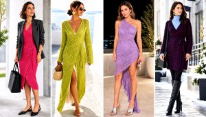 25 Crochet Wrap Dress Outfit Ideas for Summer Evenings