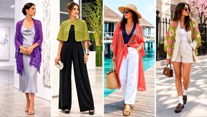 25 Crocheted Shawls and Wraps Outfit Ideas for Weddings