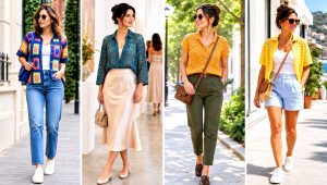 25 Crocheted Shirt Outfit Ideas for Relaxed Summer Days