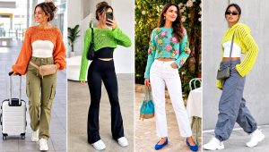 25 Cropped Crochet Sweater Outfit Ideas for Relaxed Style