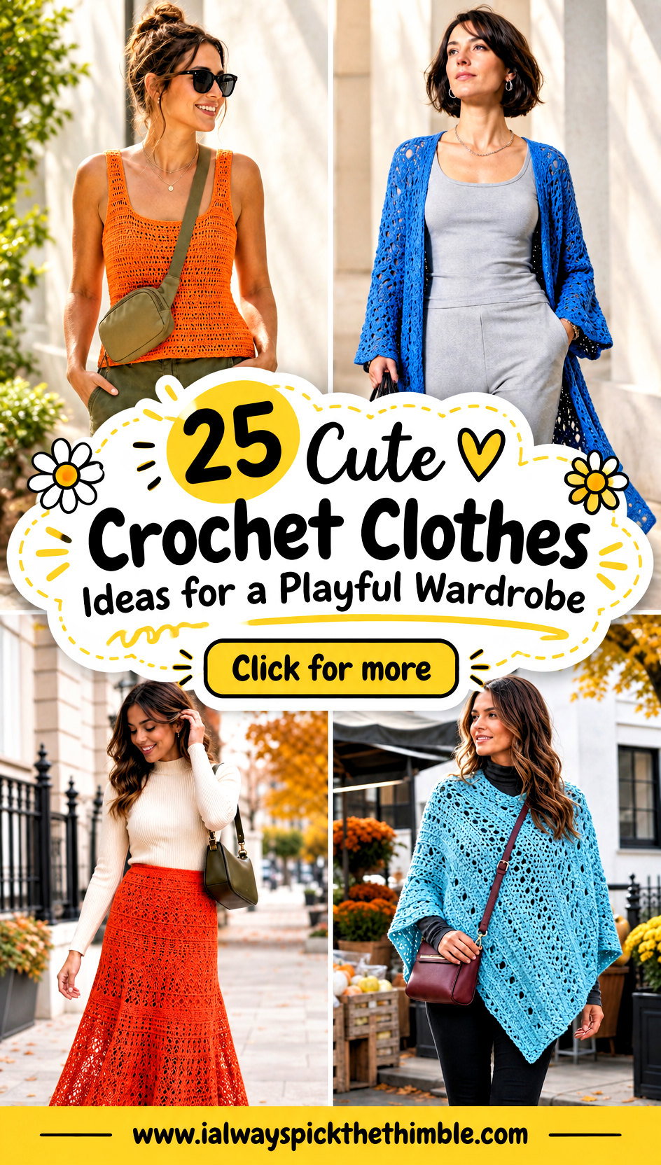 25 Cute Crochet Clothes Ideas for a Playful Wardrobe - 25 Cute Crochet Clothes Ideas for a Playful Wardrobe