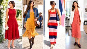 25 Cute Crochet Dress Ideas for Sunny Days and Nights