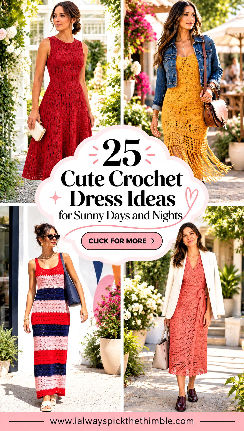 25 Cute Crochet Dress Ideas for Sunny Days and Nights - 25 Cute Crochet Dress Ideas for Sunny Days and Nights