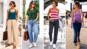 25 Cute Summer Crochet Tops Outfit Ideas for Beach Days