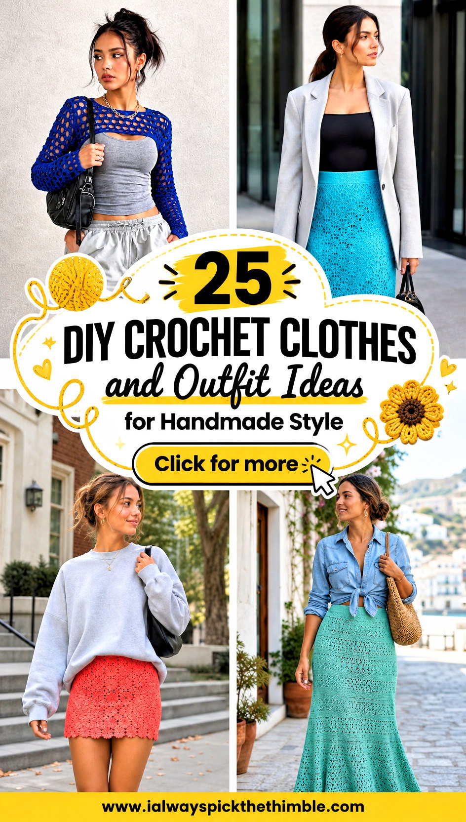 25 DIY Crochet Clothes and Outfit Ideas for Handmade Style - 25 DIY Crochet Clothes and Outfit Ideas for Handmade Style
