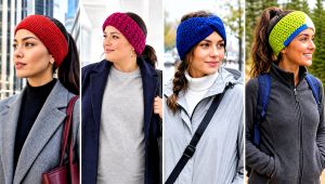 25 Easy Crochet Ear Warmer Outfit Ideas for Chilly Walks