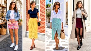 25 Easy Crochet Skirt Outfit Ideas for Casual Summer Days