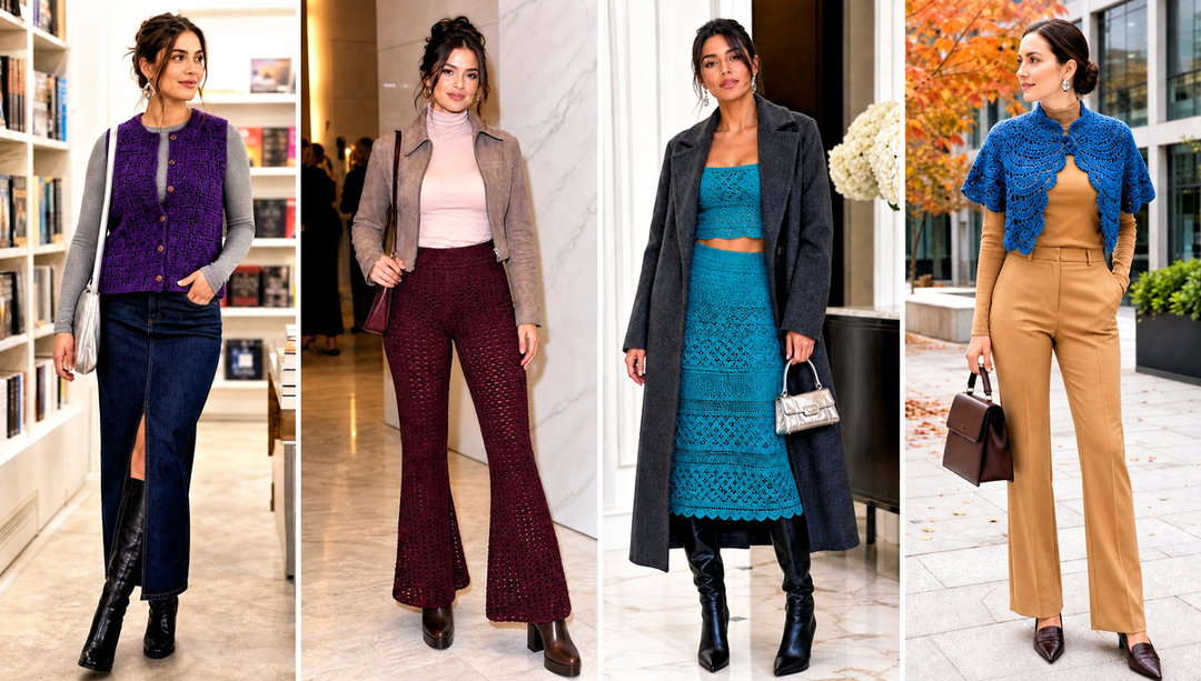 25 Fall Crochet Clothes and Outfit Ideas for Cozy Days