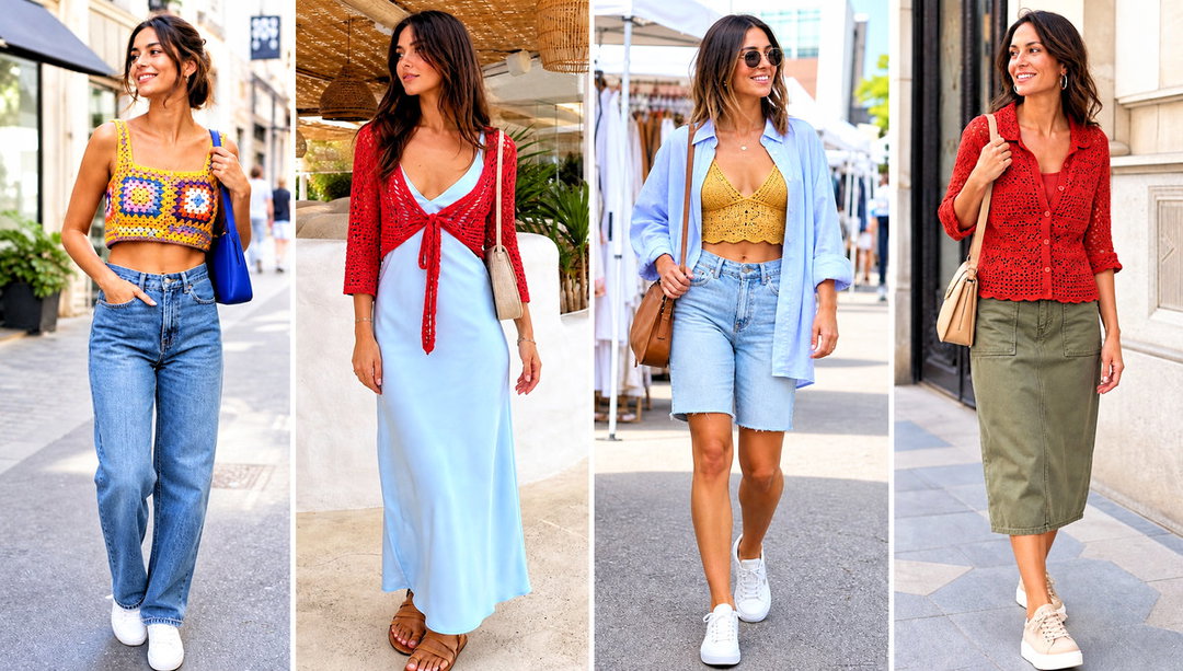 25 Fast Crochet Top Outfit Ideas for Casual Weekends