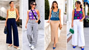 25 Granny Square Tank Top Outfit Ideas for Festival Days