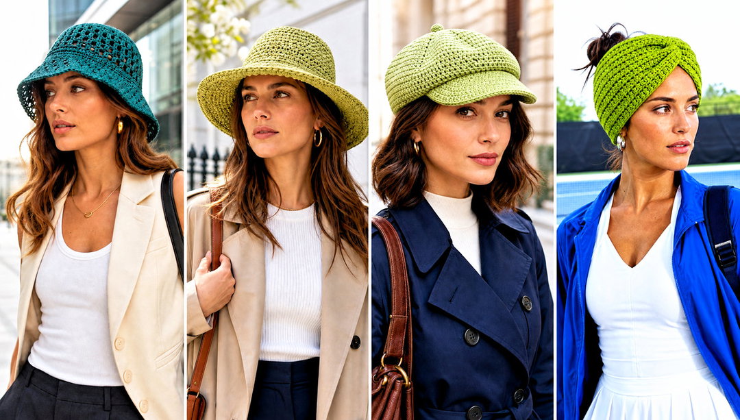 25 Green Crochet Hat Outfit Ideas for Laid-Back Outfits