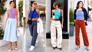 25 Halter Crochet Top Outfit Ideas for Sunny Beach Days