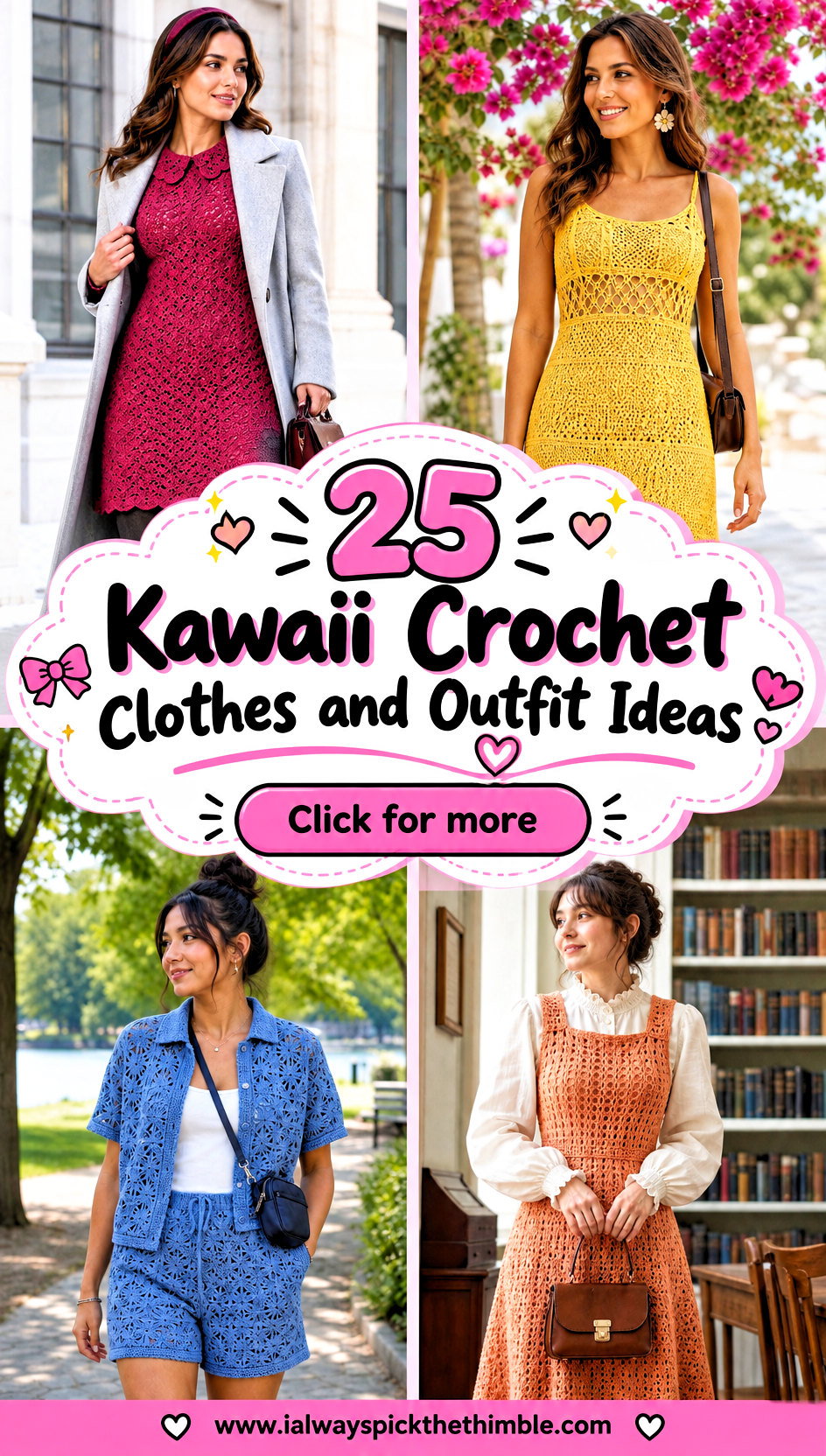 25 Kawaii Crochet Clothes and Outfit Ideas for Playful Style - 25 Kawaii Crochet Clothes and Outfit Ideas for Playful Style