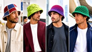 25 Men’s Crochet Bucket Hat Outfit Ideas for Beach Days