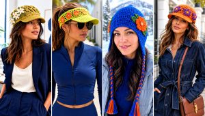 25 Orange Blossom Crochet Hat Outfit Ideas for Spring