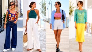 25 Outfit With Crochet Top Outfit Ideas for Casual Days