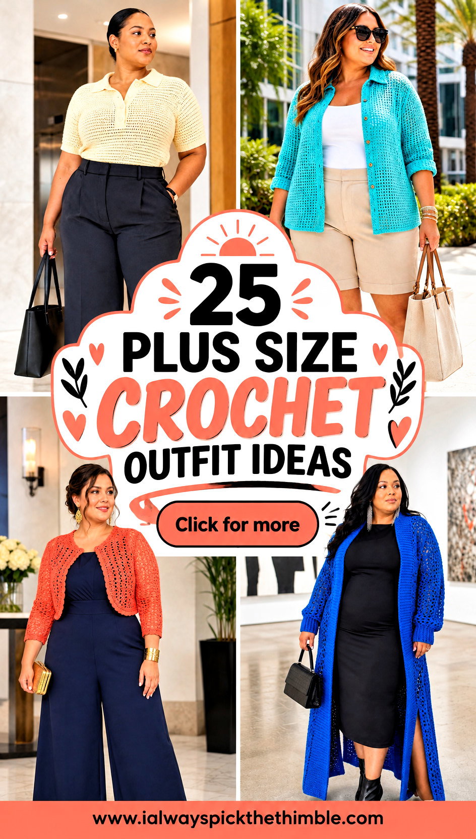 25 Plus Size Crochet Outfit Ideas for Easy Summer Style - 25 Plus Size Crochet Outfit Ideas for Easy Summer Style