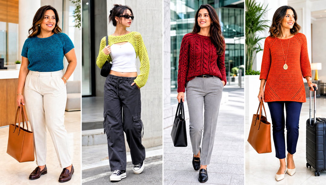 25 Raglan Crochet Top Outfit Ideas for Everyday Comfort