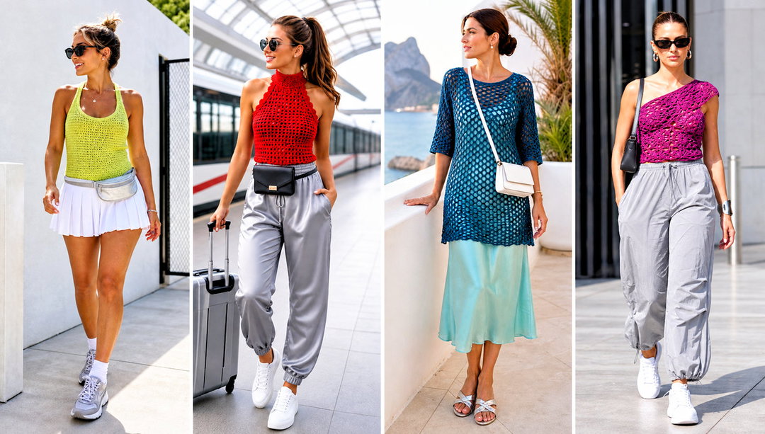 25 Simple Crochet Tops Outfit Ideas for Easy Vacation Looks