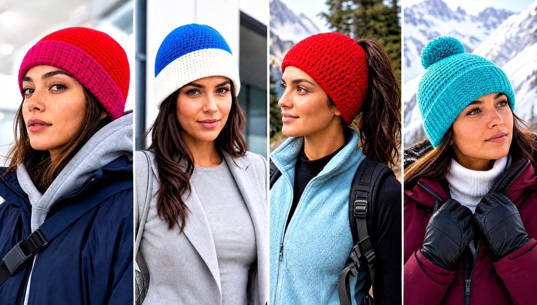 25 Single Crochet Beanie Outfit Ideas for Winter Walks