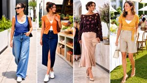 25 Solomon Knot Crochet Top Outfit Ideas for Airy Layering