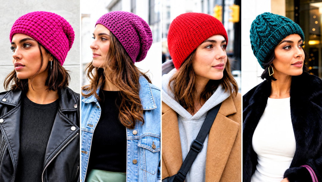 25 Tunisian Crochet Beanie Outfit Ideas for Weekend Errands